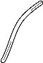 Image of Side Body Trim Protector (Rear) image for your 2007 Toyota RAV4  Limited Sport Utility 