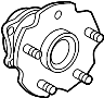 Image of Wheel Bearing and Hub Assembly (Rear) image for your 2004 Toyota Solara 2.4L A/T SE COUPE 