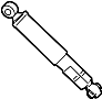 Image of Suspension Shock Absorber (Rear) image for your 2012 Toyota RAV4  Sport Sport Utility 