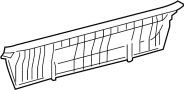 Image of Plate, Floor FinI. Plate, Finish. Trim panel. (Rear) image for your 1997 TOYOTA CAMRY