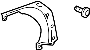 Image of Door Molding (Rear, Upper) image for your 2008 TOYOTA CAMRY SE