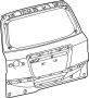 Image of Door Shell image for your 2008 Toyota Avalon   