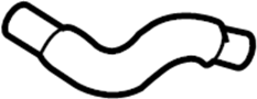 Image of Hose, Ventilation.  Included with: Hose. image for your 2006 TOYOTA SIENNA
