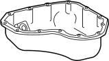Image of Engine Oil Pan image for your 2016 TOYOTA TACOMA TRD Off-Road Extended Cab Pickup Fleetside