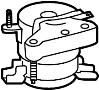 Image of Insulator SUB - Assembly. Side mount. image for your 2009 TOYOTA CAMRY XLE