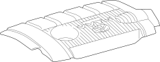 Image of Cover SUB - Assembly, Engine. (Upper) image for your 2012 Toyota Sienna  Base Mini Cargo Van 