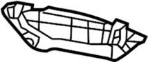 Image of Bumper Cover Support Rail (Front, Upper, Lower) image for your 2006 TOYOTA RAV 4