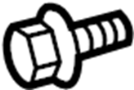 View Bolt. (Front, Rear, Upper, Lower) Full-Sized Product Image