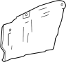 Image of Radiator Support Splash Shield (Front) image for your TOYOTA RAV 4