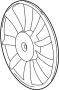 Image of Engine Cooling Fan Blade image for your 2018 Toyota RAV4  Hybrid Limited Sport Utility 
