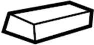 Image of Wheel Arch Molding Gasket (Front) image for your 2014 Toyota Tacoma   