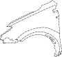 View Gusset. (Front, Upper, Lower) Full-Sized Product Image
