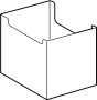View Battery Cover. INSULATOR, BATTERY.  Full-Sized Product Image