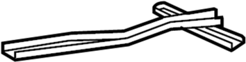 Image of CLAMP SUB - ASSEMBLY, Battery. Hold down clamp. image for your 2008 Toyota Highlander  Sport Sport Utility 