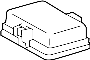 Image of Cover, Relay Block. (Upper) image for your 2010 Toyota Tacoma   