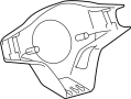 View Steering Wheel Back Cover (Lower) Full-Sized Product Image 1 of 1
