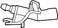 View Windshield Washer Nozzle (Front) Full-Sized Product Image