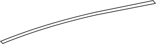 Image of Drip molding. MOULDING, ROOF DRIP. Part has related. image for your 2022 Toyota 4Runner  TRD Off-Road Sport Utility 