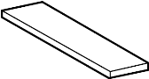 View Headliner pad. PAD, Roof Silencer.  Full-Sized Product Image 1 of 4