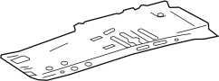 View Floor Pan Crossmember (Front, Upper) Full-Sized Product Image