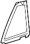 Image of Vent Window Weatherstrip (Rear) image for your 2013 Toyota Matrix   