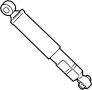View Suspension Shock Absorber (Rear) Full-Sized Product Image 1 of 2
