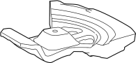 Image of Spare Tire Compartment (Rear, Lower) image for your 2018 Toyota RAV4  Limited Sport Utility 