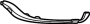 Image of Molding. MOULDING, Bumper. (Front, Lower) image for your Toyota
