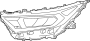 Image of Headlight (Right) image for your 2020 Toyota RAV4  Limited Sport Utility 