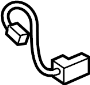 Image of Valve connector. WIRE ASSEMBLY, EXTENSION. Included with: Hose. image for your 2022 Toyota RAV4  XLE Sport Utility 