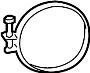 Image of Engine Air Duct Clamp (Upper) image for your Toyota