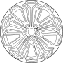 Image of Wheel, alloy. Wheel, Disc. image for your Toyota