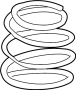 Image of Spring, Coil. (Front) image for your 2021 Toyota RAV4  XLE Premium Sport Utility 