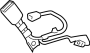 Image of Belt Assembly, Seat. Buckle. Latch. (Front) image for your 2023 Toyota RAV4 PRIME   