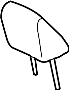 Image of Headrest Assembly, SE. (Front) image for your 2021 TOYOTA RAV4