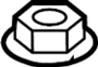 View Door Mirror Nut Full-Sized Product Image 1 of 3