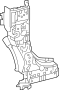 Image of Body A-Pillar Reinforcement (Front, Lower) image for your 2023 Toyota RAV4 PRIME   