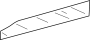 Image of Door Molding (Front, Upper, Lower) image for your 2025 TOYOTA