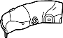 Image of Shield. Tank. (Upper). A cover used to cover. image for your 2010 Toyota Matrix   