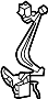 Image of Harness. Fuel. Pump. Connector. Wiring. Wire.  Fuel Pump Connector. image for your 2024 TOYOTA RAV4 PRIME