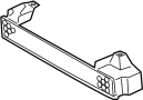 Image of Grille (Lower) image for your 2008 TOYOTA