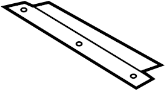Image of Radiator Air Seal (Upper) image for your 2005 TOYOTA SIENNA WAGON, 5-DOOR, LE