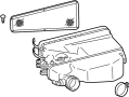 View Air Filter and Housing Assembly Full-Sized Product Image 1 of 3