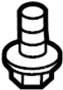 Image of Bolt. Inverter. A threaded rod with a. image for your 2014 Toyota Prius Plug-In   