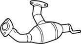 Image of Catalytic Converter (Front) image for your Toyota FJ Cruiser  