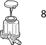 View Power Steering Reservoir Cap Full-Sized Product Image