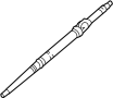 View Steering Shaft (Upper, Lower) Full-Sized Product Image 1 of 2