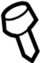 Image of Windshield Molding Screw image