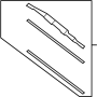 View Blade. Wiper. (Right, Front, Rear) Full-Sized Product Image