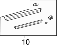 Image of Rocker Panel image for your 2012 TOYOTA FJ CRUISER